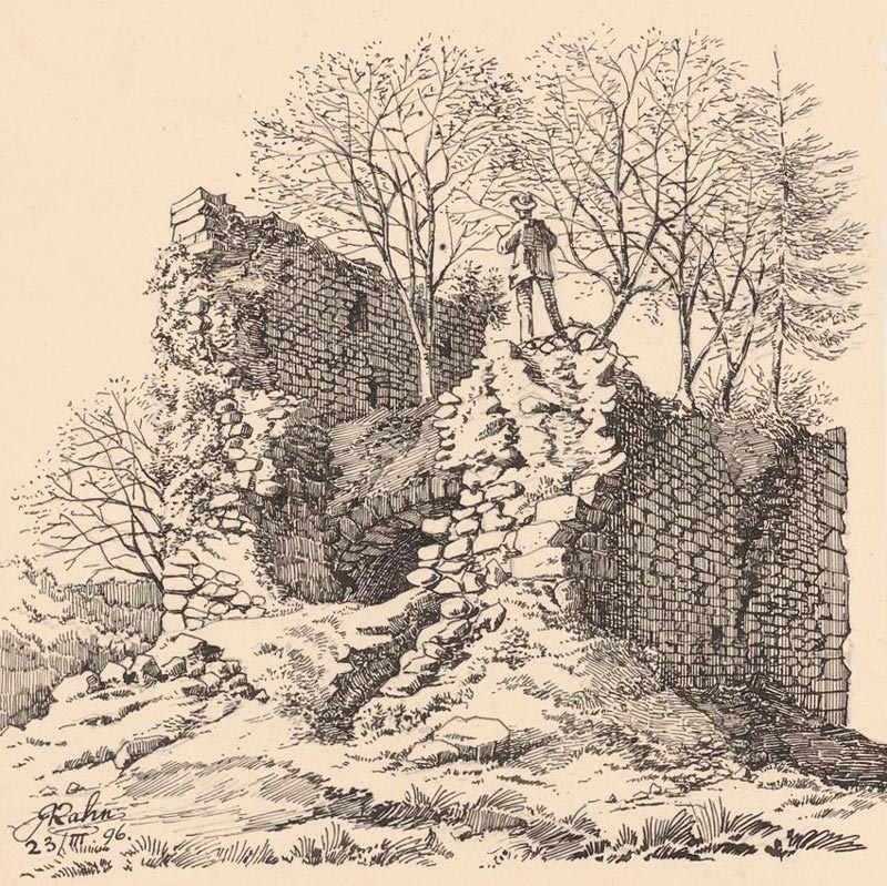 Ruine Anwil 1896